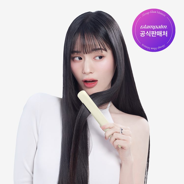 [GP105CVBT] 글램시크 OMG(오마이글램) 버터 미들사이즈 볼륨 고데기